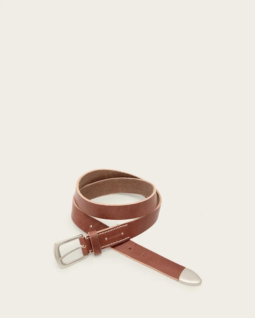 Reed Leather Belt by ALLSAINTS