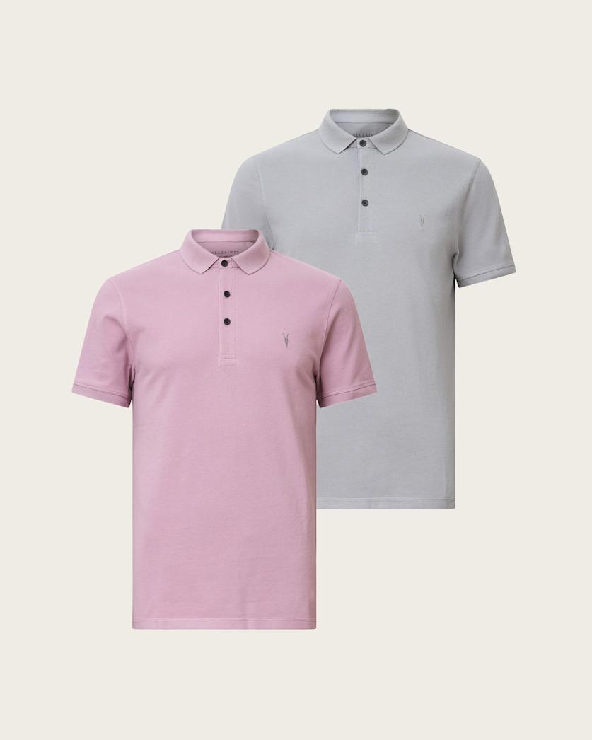 Reform Short Sleeve Polo Shirts 2 Pack by ALLSAINTS