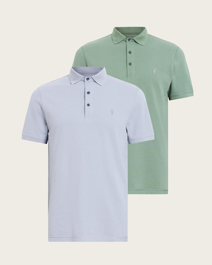 Reform Short Sleeve Polo Shirts 2 Pack by ALLSAINTS