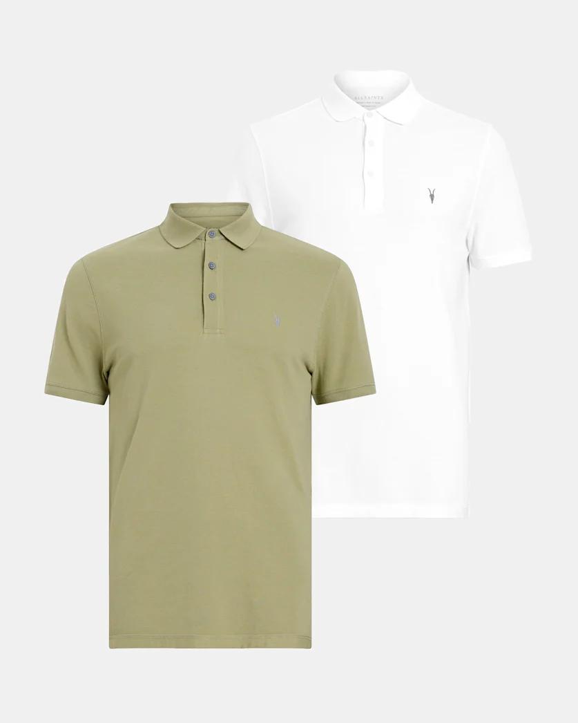 Reform Short Sleeve Polo Shirts 2 Pack by ALLSAINTS