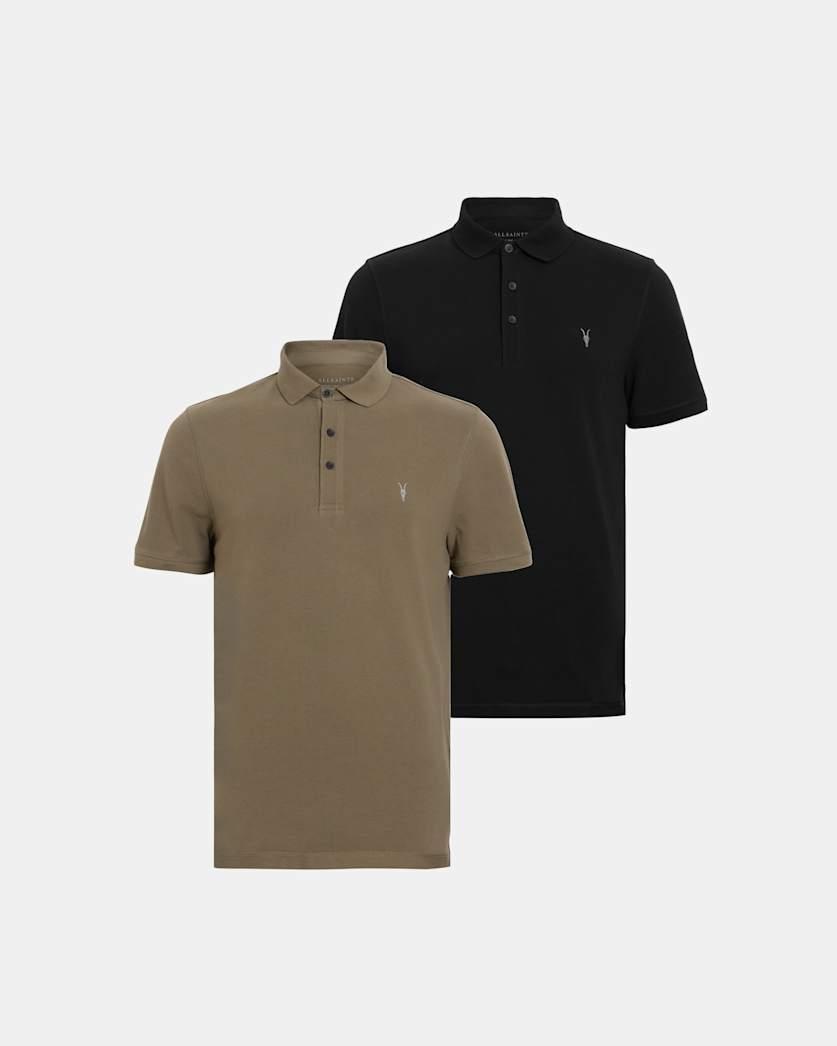 Reform Short Sleeve Polo Shirts 2 Pack by ALLSAINTS