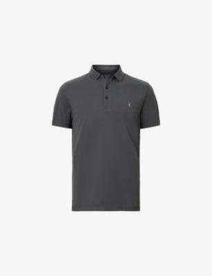 Reform logo-embroidered cotton-piqué polo shirt by ALLSAINTS
