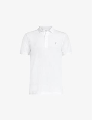 Reform logo-embroidered cotton-piqué polo shirt by ALLSAINTS