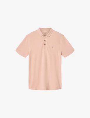 Reform logo-embroidered cotton-piqué polo shirt by ALLSAINTS