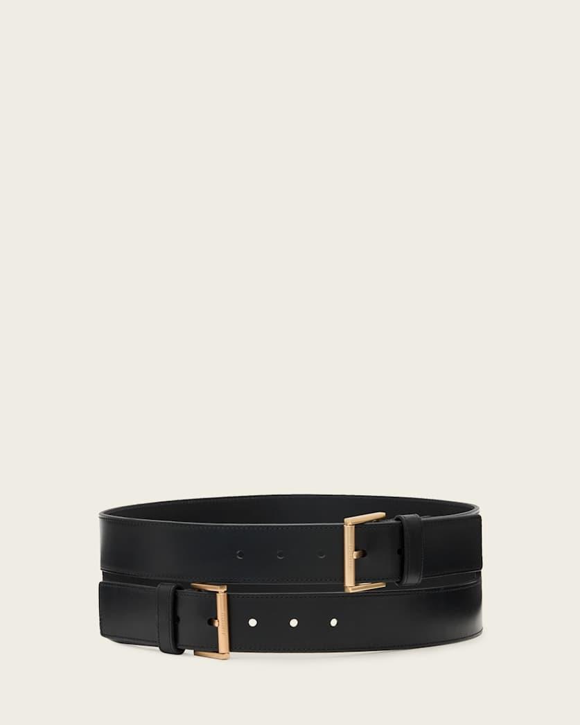 Rei Leather Waist Belt by ALLSAINTS