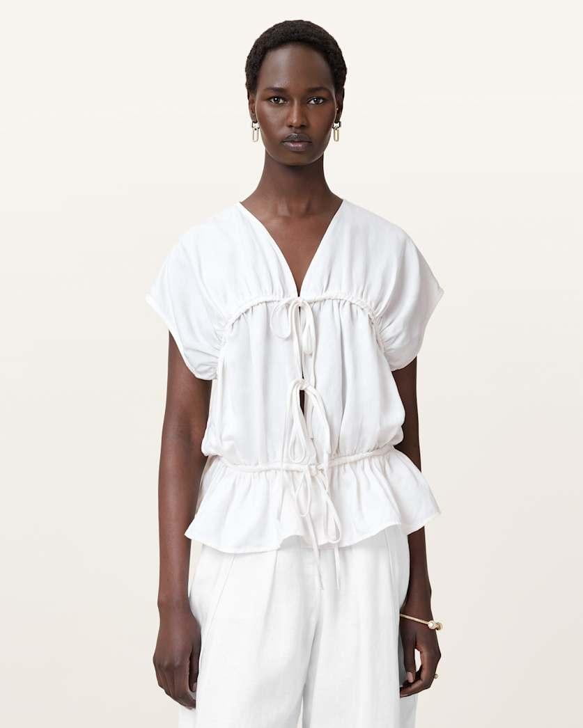 Remy Gathered Top by ALLSAINTS