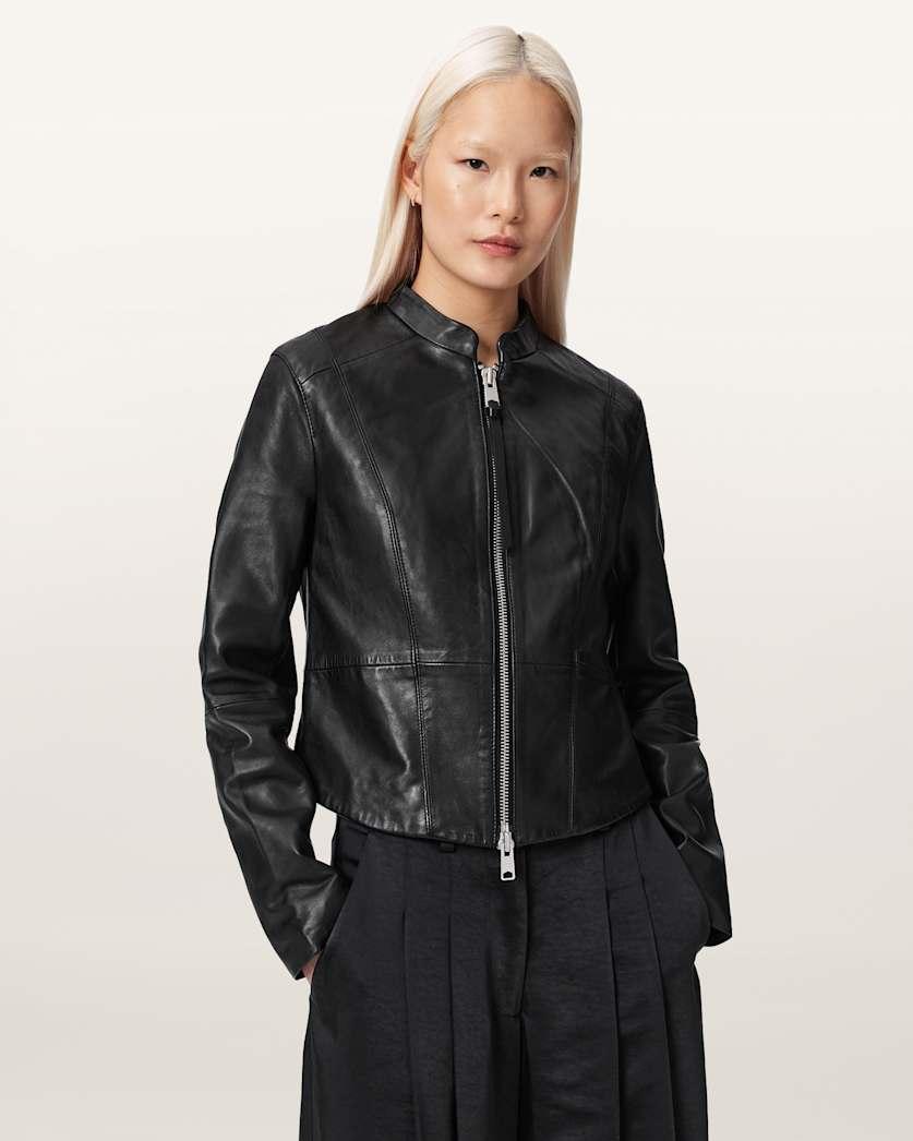 Repurpose Sadler Leather Jacket by ALLSAINTS