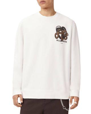 Reticulate Graphic Relaxed Long Sleeve Tee by ALLSAINTS