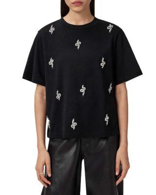 Rhea Lisa Embellished Tee by ALLSAINTS