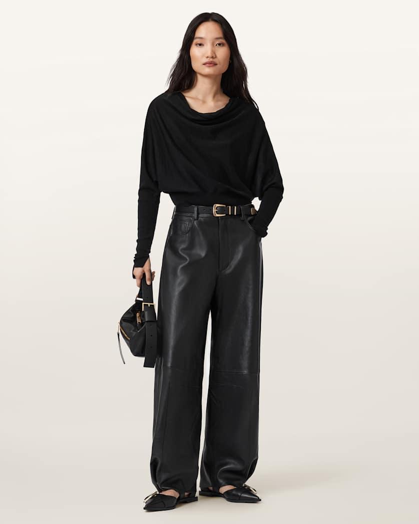Ridley Cropped Wool Jumper by ALLSAINTS