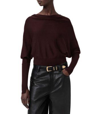 Ridley Merino Wool Cowl Neck Sweater by ALLSAINTS
