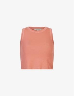 Rina cropped woven top by ALLSAINTS