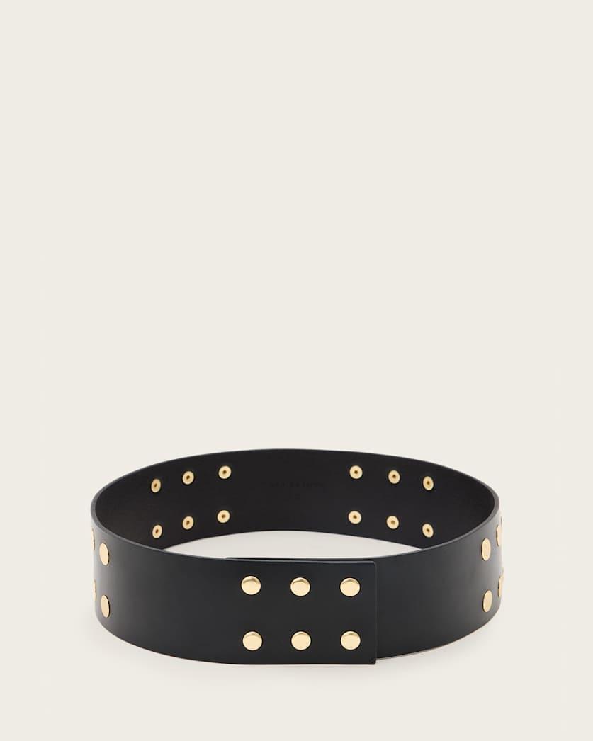 Rio Studded Leather Waist Belt by ALLSAINTS