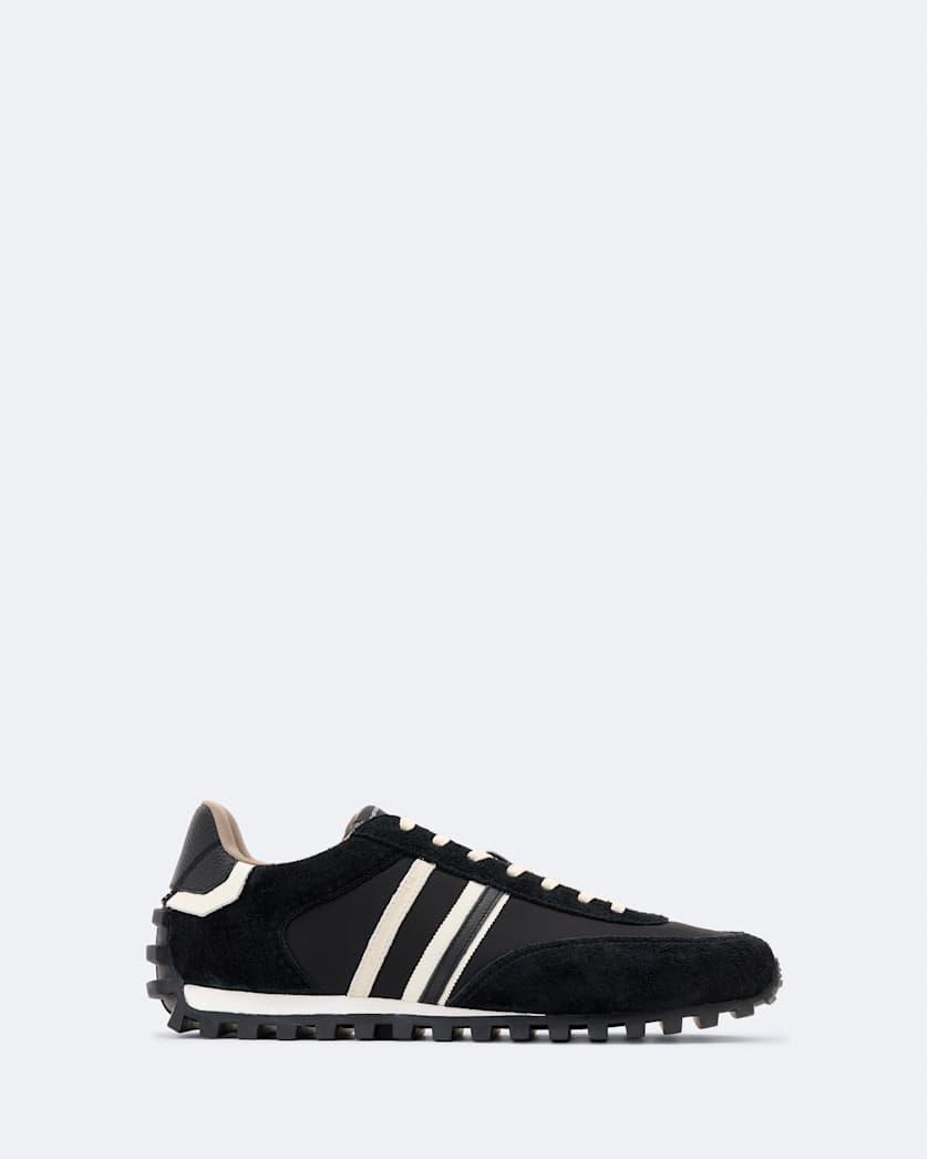 Robin Nylon And Suede Runner Trainers by ALLSAINTS