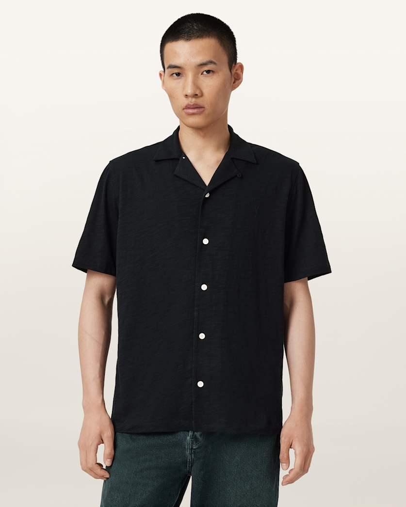 Robson Short Sleeve Ramskull Shirt by ALLSAINTS