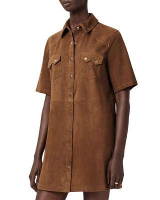 Rock Suede Dress by ALLSAINTS