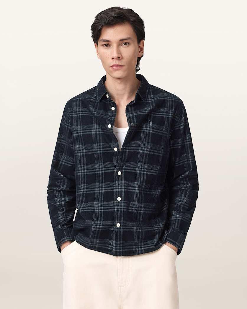 Rockley Ramskull Checked Shirt by ALLSAINTS