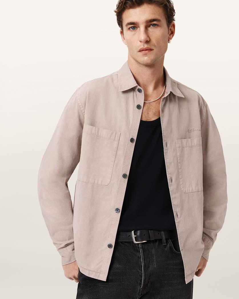 Rohdi Long Sleeve Overshirt by ALLSAINTS