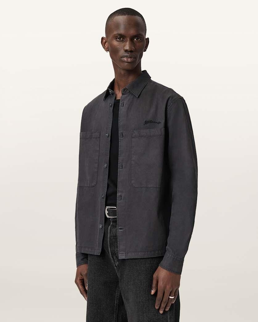 Rohdi Long Sleeve Overshirt by ALLSAINTS
