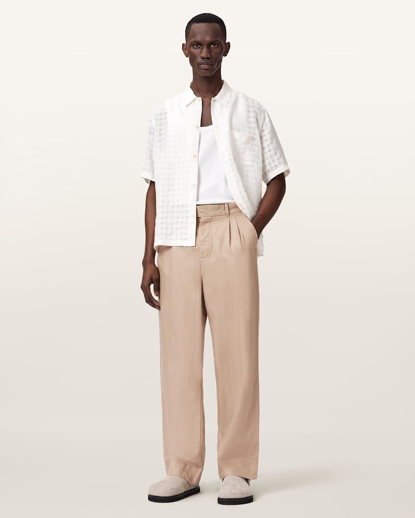Roland Straight Leg Trousers by ALLSAINTS
