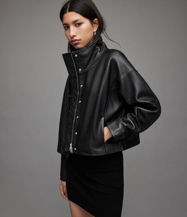 Ryder Leather Jacket by ALLSAINTS