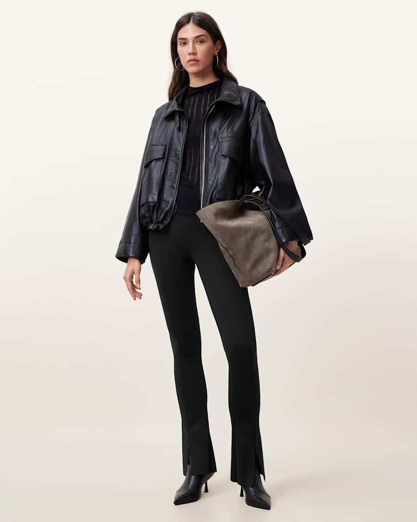 Ryla Flared Hem Slim Fit Trousers by ALLSAINTS
