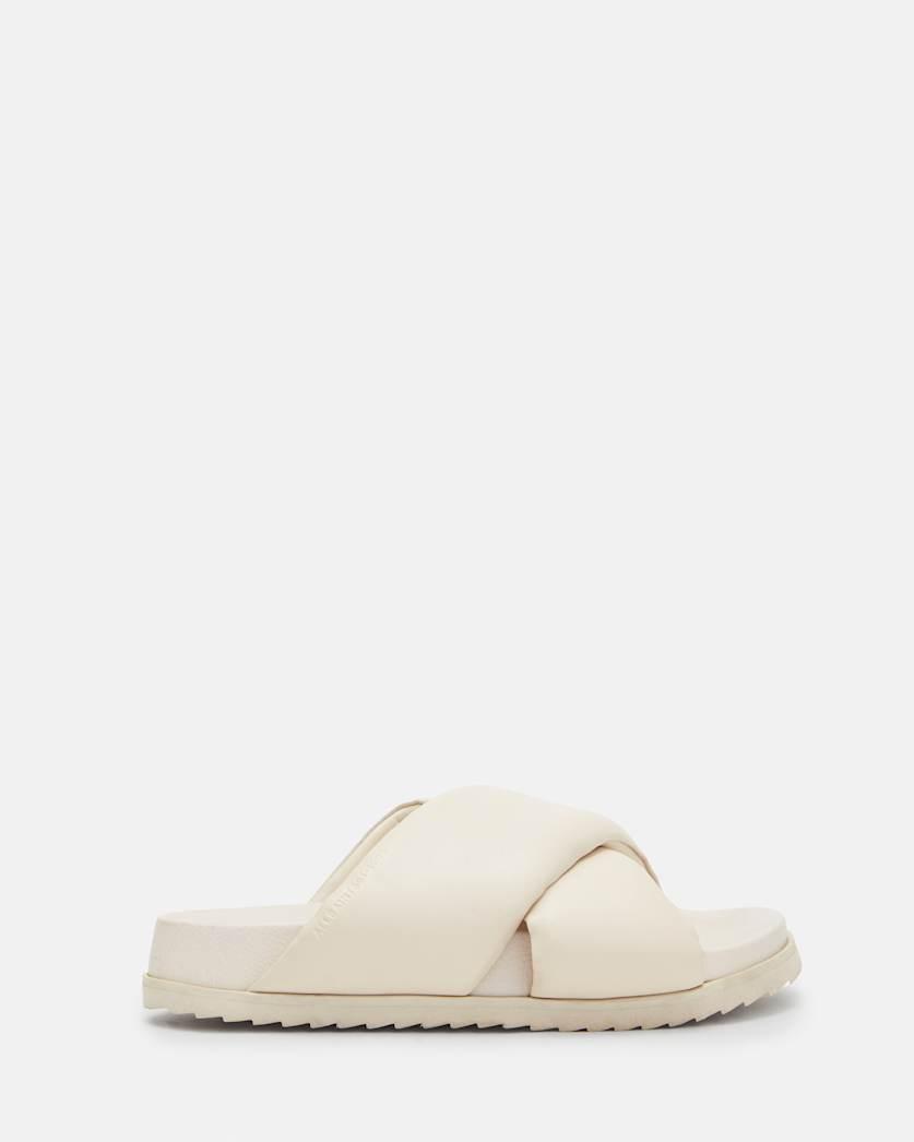 Saki Crossover Leather Sandals by ALLSAINTS