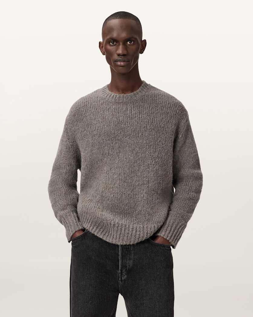 Saku Oversized Wool Blend Jumper by ALLSAINTS