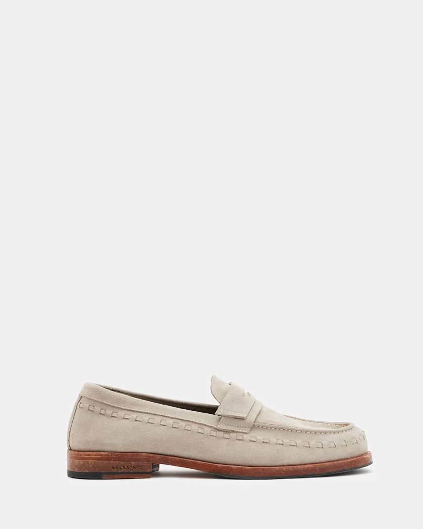 Sammy Leather Loafer Shoes by ALLSAINTS