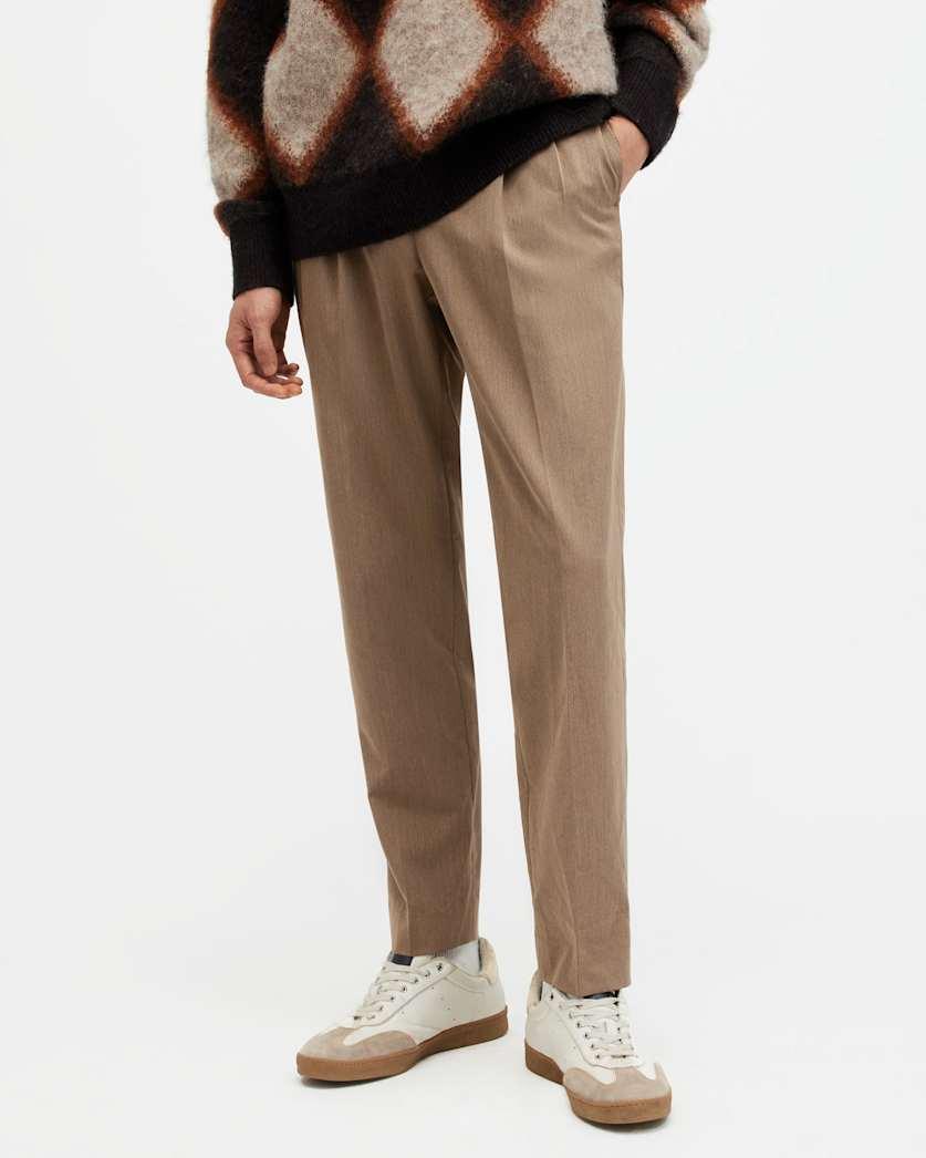 Santee Straight Fit Stretch Trousers by ALLSAINTS