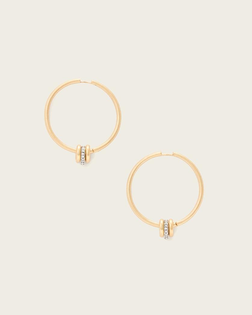 Selene Bolt Hoop Earrings by ALLSAINTS