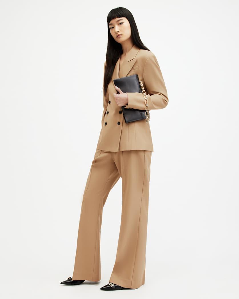Sevenh High-Rise Slim Flared Trousers by ALLSAINTS