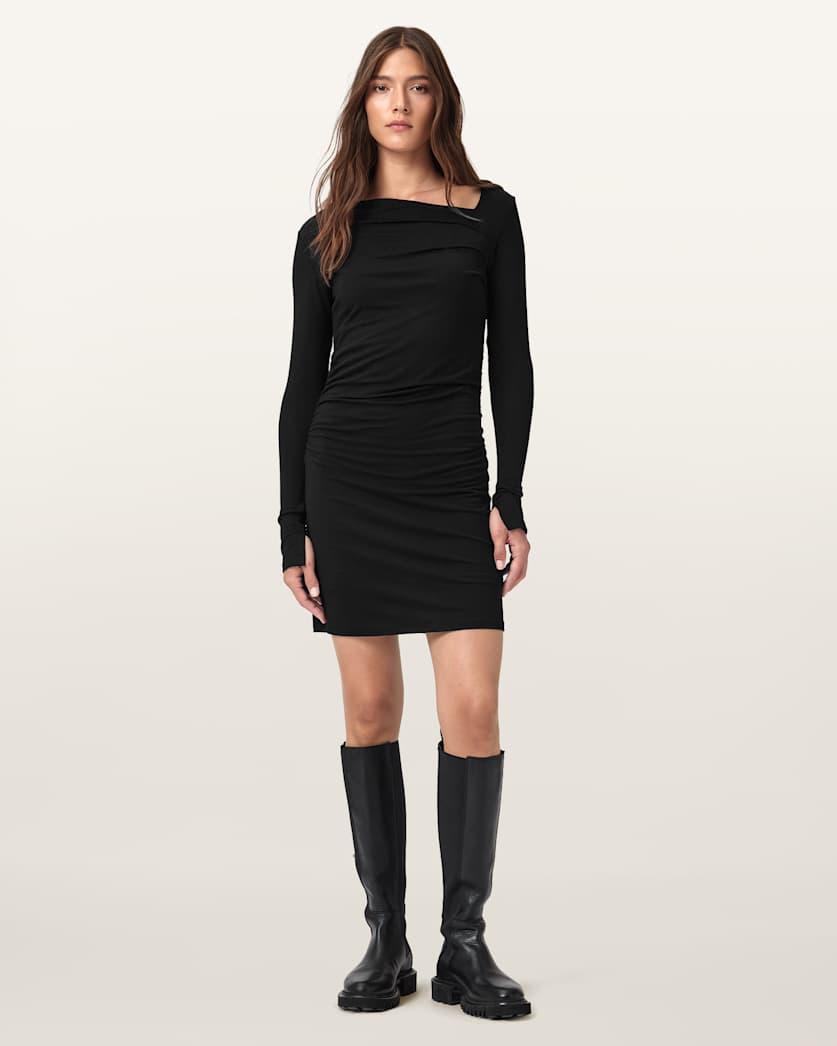 Seyma Jersey Mini Dress by ALLSAINTS