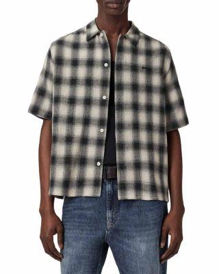 Shadow Plaid Shirt by ALLSAINTS
