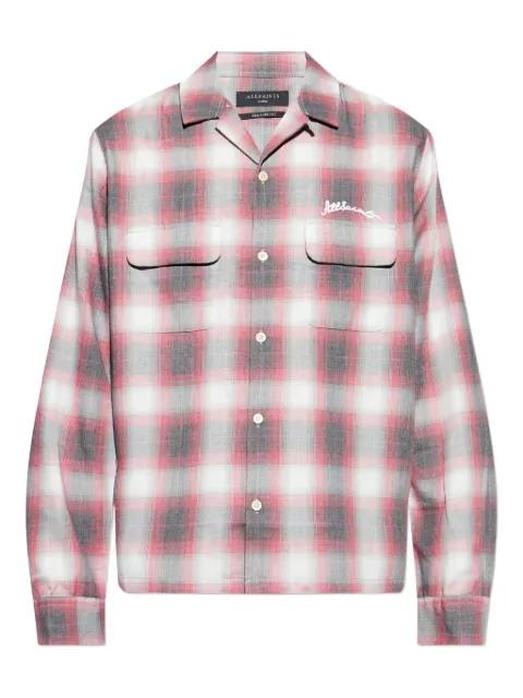 Shams plaid pocket shirt by ALLSAINTS