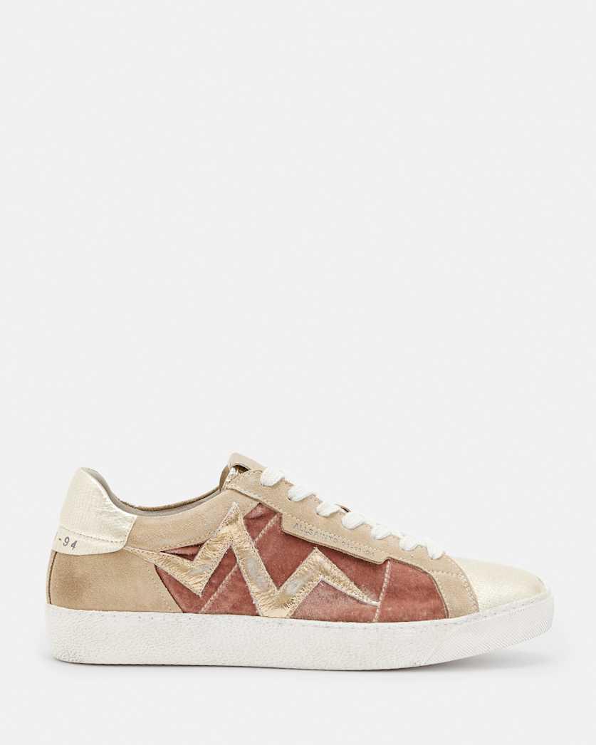 Sheer Bolt Leather Trainers by ALLSAINTS