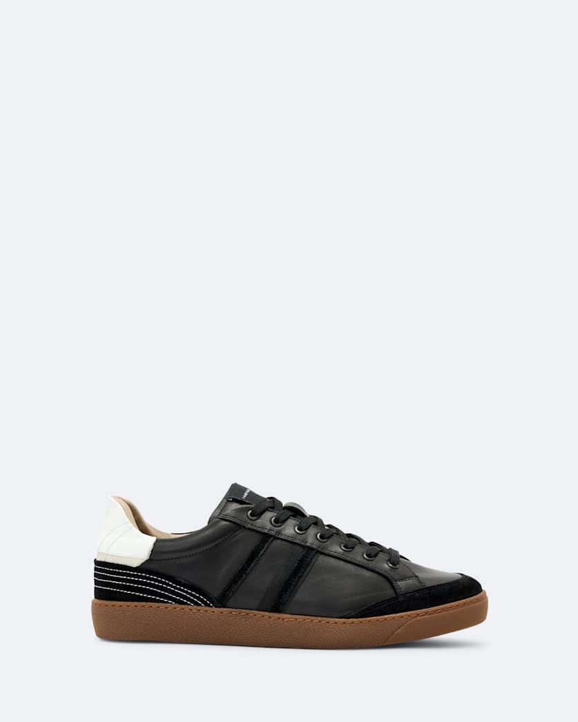 Sheer Contrast Leather Sneakers by ALLSAINTS