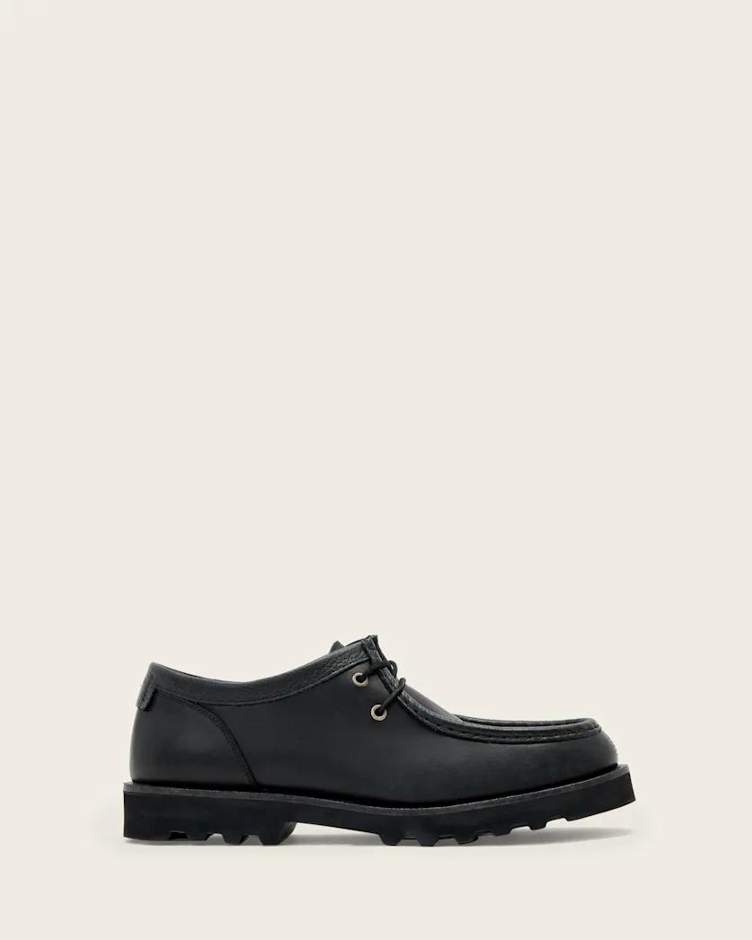 Skiff Apron Leather Shoes by ALLSAINTS