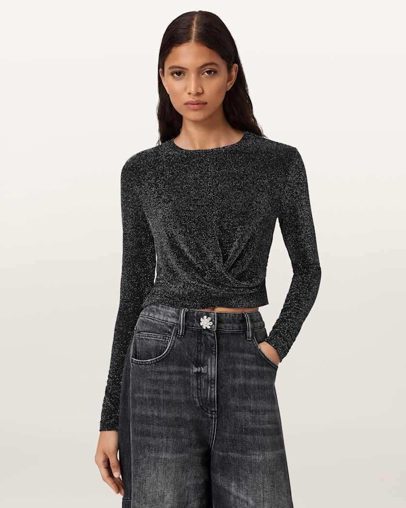 Skylar Long Sleeve T-Shirt by ALLSAINTS
