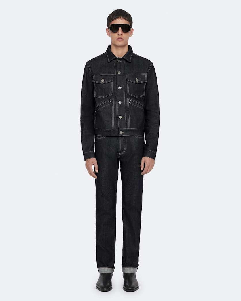 Slim-Straight Leg Selvedge Denim Jeans by ALLSAINTS