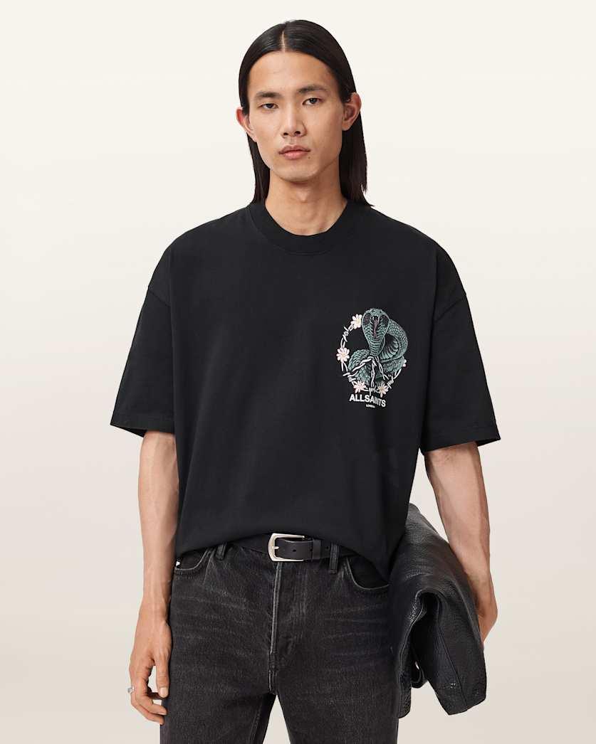 Snakebite Short Sleeve Crew T-Shirt by ALLSAINTS