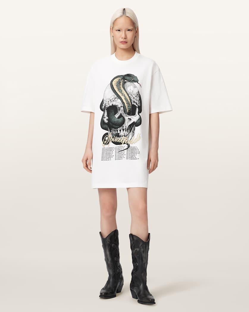 Snakehead Mini T-Shirt Dress by ALLSAINTS