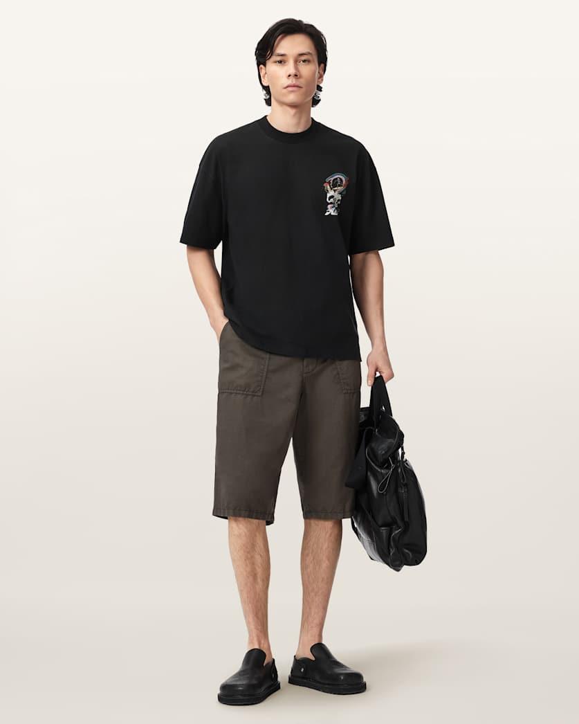 Snakepit Oversized Short Sleeve Graphic T-Shirt by ALLSAINTS