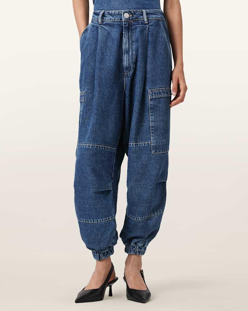 Sol Tapered Denim Cargo Jeans by ALLSAINTS