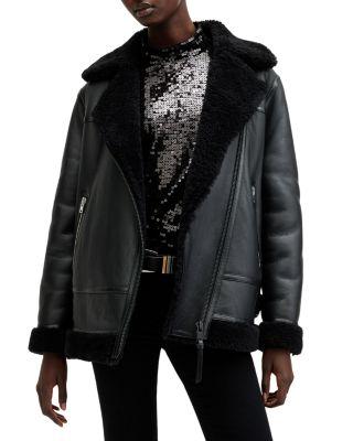 Sola Shearling Jacket by ALLSAINTS