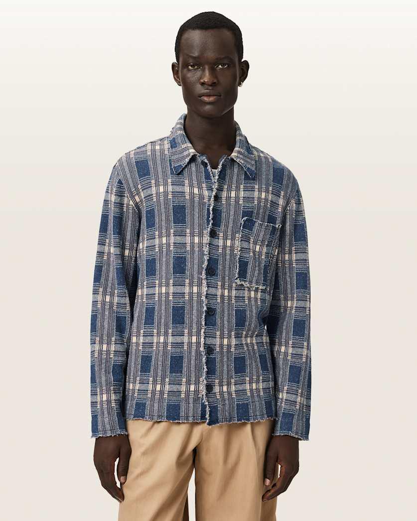 Solmar Knitted Check Cardigan by ALLSAINTS