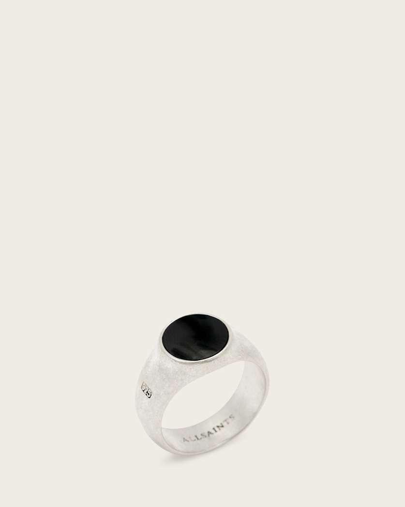 Spike Onyx Stone Ring by ALLSAINTS