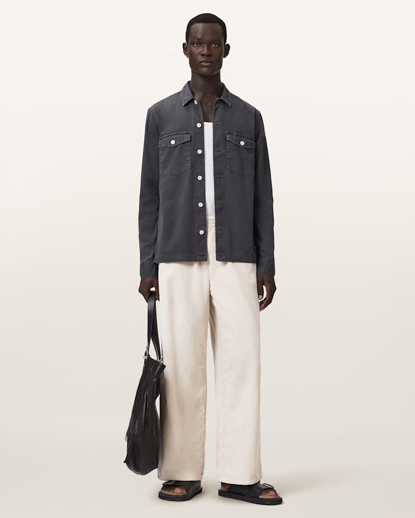 Spotter Slim Fit Overshirt by ALLSAINTS