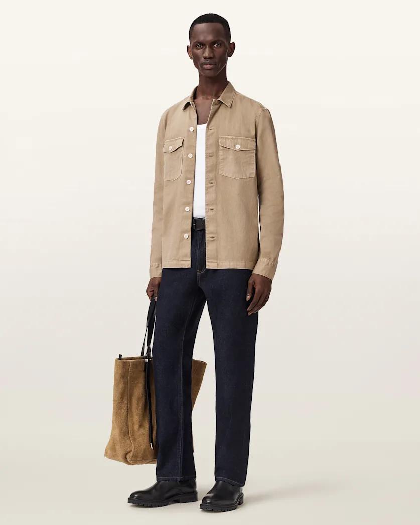 Spotter Slim Fit Overshirt by ALLSAINTS