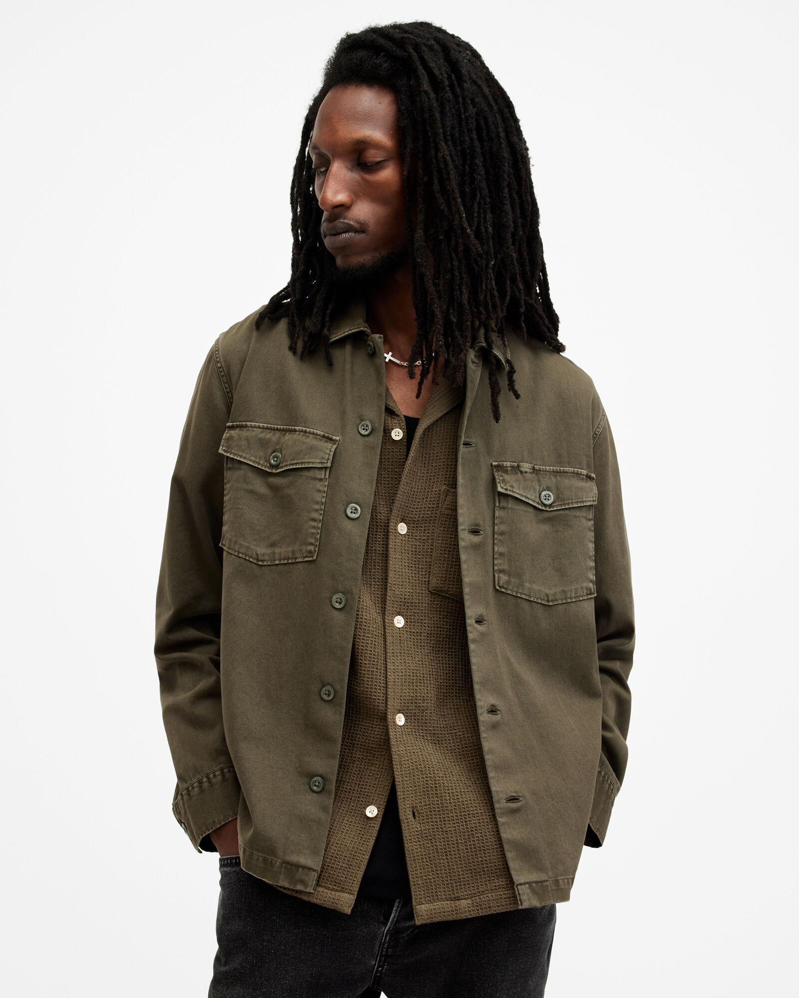 Spotter Slim Fit Overshirt by ALLSAINTS
